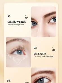 5pcs/Pack Collagen/Cherry Blossom Water Gel Eye Masks, Moisturizing & Nourishing Gel Eye Patches, Tightening Skin, Fading Dark Circles & Fine Lines, Brightening Complexion - Gold - View 11