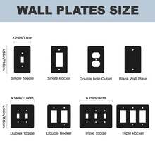 1 Pc Agate Stone Pattern Switch Cover Plate Outlet Covers Wall Plate Light Switch Plate Decorative Switch And Socket Covers For Home Kitchen Decoration - Multicolor - View 4