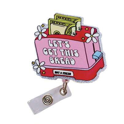 Retractable D Card Holder Reel With Cute Cartoon Design, Nurse Hospital Badge Holder Office Lanyard 1pc