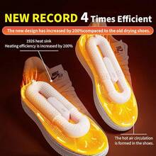 KEEPSORT - Secador de zapatos con función telescópica para quitar el mal olor, control termostático inteligente, 3 tiempos - Morado - Ver 6