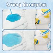 1pc Waterproof Anti-Leakage Baby Potty Training Pants/Skirts, Breathable Soft Material, Washable & Reusable, Suitable For Infants - Multicolor - View 8