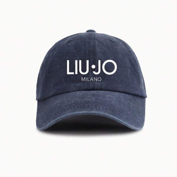 1pc"LiUo Jo Milano Vintage Trucker Cap - Urban Casual Unisex Baseball Hat, Retro Adjustable Breathable Design For Men & Women, All-Season Comfort, Multiple Color & Size Options (Spring 2025 Collection)"