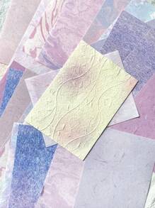MOCARD 1 Confezione di 23 fogli di carta scrapbooking letteraria fresca, carta sottofondo per decorazioni fai-da-te, regalo per le vacanze, materiale per collage fatto a mano, pianificatore per scrapbooking personalizzato, articoli di cartoleria creativa per la scuola, forniture scolastiche, ritorno a scuola