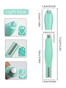 Multi Functional Nail Art Magnet Stone Pattern Absorbing Nail Gel Crystal Magnetic Bar Nail Enhancement Tool DIY,Nail Supplies,Nail Tools,Nail Art Tools,Back To School,Nails,Nail Tools For Press On Nails - Green - View 6