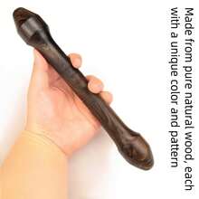 纯天然木质按摩棒一件套 - 用于放松、缓解疲劳、放松足部经络的多功能木质工具、穴位按摩器工具、穴位按摩器、自我按摩工具释放工具和深层肌肉按摩棒 - 彩色 - 查看 11