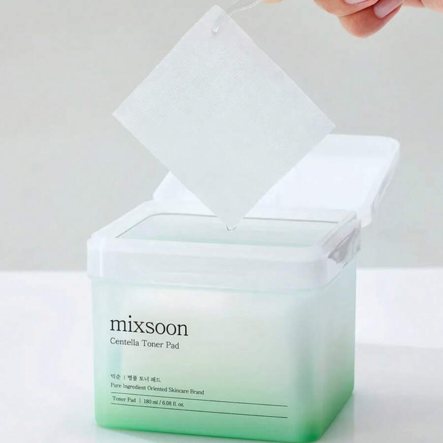 mixsoon Centella Asiatica Toner Pad 180ML - Centella Toner Pads - Toner Pad - View 1