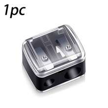 2pcs/1pc Dual Hole Pencil Sharpener, 4 Color Options, Suitable For Eyeliner, Eyebrow And Makeup Pencils, Mini Portable Multifunctional Pencil Sharpener For Back To School Season, Cosmetics, Affordable Price, Room Decor, Vanity, Travel, Bedroom, Makeup Accessories, Christmas Gift - Multicolor - View 22