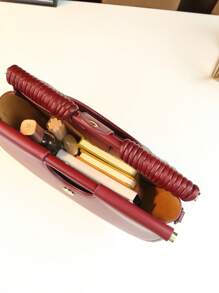 女士面条形手提包，饺子风格斜挎包