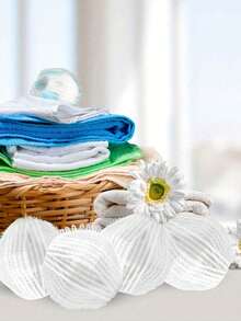 Pet Hair Removal Washing Machine Balls, Fluffy Laundry Balls - Anti, Washing Machine Cleaning Ball,Reusable & Durable Lint Catcher, Keeps Clothes & Bedding Fur-Free, Essential For Pet Owners- Enhance Your Laundry Experience - White - View 3