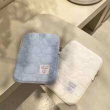 1PC Cute Cloud Embroidered IPad Tablet Bag Ins11/13/15 Inch Laptop Storage Bag