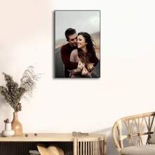 1 Custom Photo Mural Personalized Home & Office Decoration For Bedroom, Living Room, Dining Room, Seasonal Display, Family Portrait Art Family Portrait Anime Game Durable Canvas Material Canvas Frameless Painting, Autumn Home Refresh, Scandinavian Cozy Home, Warm Ambience