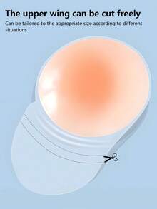 2 Stücke/Packung (10cm/3,93 Zoll) Damen Silikon Brust-Lift BH, Nippel Abdeckungen für trägerlose BHs, BH-Pads für Partykleider und Abendkleider, hebt und schiebt den Busen hoch, verbessert das Dekolleté - Verschiedenfarbig - Übersicht 9