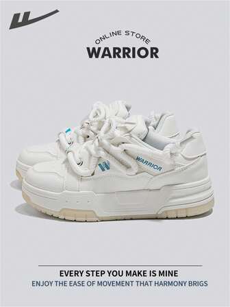 WARRIOR 回力女鞋春夏舒适简约风格休闲又不失时尚的运动鞋一年四季适用耐磨全天穿着训练运动鞋跑步鞋小白鞋