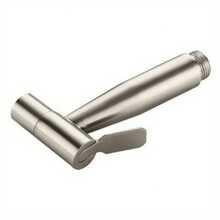 Stainless Steel Handheld Bidet Sprayer (Single Hand Sprayer/Or Complete Bidet Sprayer Set) - Modern High Pressure Toilet Faucet, Brushed Metal Finish, No Batteries Or Electricity Required, Handheld Bidet Sprayer, Single Hole Mount Bathroom Bathroom Accessories Bathroom Tools