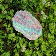 1 Stück 100% Polyestergarn, dickes Garn für DIY Stricken und Häkeln von Decken, DIY Strickhandwerks-Zubehör