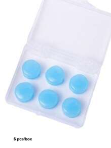 12PCS Silicone Ear Plug Reusable Silicone Wax Earplugs Swimming Moldable Earplugs Noise Reduction Cancelling Sleeping Protection