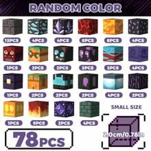 78-300 Stück Magnetische Bauklötze Spiel-basierter Bau Magwonder Höhlen Welt mit Magnet Konstruktionsspielzeug MINT Sensorisches Geschenk für Jungen Mädchen Geburtstag