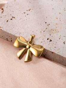 1 Stück 18k vergoldete Edelstahl Schmetterling Anhänger Halskette, eleganter Damen Alltags-/Partytragen, DIY Schmuckzubehör, Modeschmuckanhänger, bestes Geschenk für Freunde, Sommer Strandparty