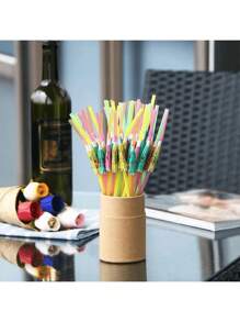 10/20 Pajitas de sombrilla para cócteles,Pajitas reutilizables,Pajitas con estilo fiesta hawaiana para jugo con sombrilla para decoración de hogar, bar de verano,Perfectas para playa, fiestas hawaianas, luaus, bares y vendedores de decoración - Material plástico (Color aleatorio, Patrón aleatorio)