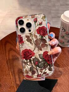 Ốp lưng điện thoại cỡ lớn in hình hoa hồng trong suốt, tương thích với iPhone 16/11/12/13/14/15/15 Pro/15 Plus/15 Pro Max/7 Plus/8 Plus/X/Xs Max/Xr/11 Pro/12 Pro/13 Pro/14 Pro/12 Mini/13 Mini/11 Pro Max/12 Pro Max/13 Pro Max/14 Pro Max/14 Plus/6/6s/6 Plus/7/8/16 Pro/16 Plus/16 Pro Max/SE, và Galaxy A54/A14/A12/A13/A15/A32/A33/A24/A52S/S20/S21/S22/S23/S24/S23 Plus/S24 Ultra/S25/A15/A33/A23, chống nước, chống sốc, chống rơi. Chống trầy xước. Phiên bản quốc tế, không phải phiên bản nội địa. - Nhiều màu - Xem 2