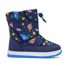 Winter Snow Boots For Toddler Boys And Girls - Blue - View 7
