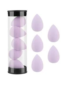 5 Mini Beauty Sponge Packs - Small Size Mini Makeup Sponges, Makeup Sponge Tools, Portable Spot Concealer For Eyes,Giveaways,Travel,Cheap Stuff,Travel Essential - Multicolor - View 10