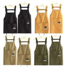 New Professional Barber Apron Breathable Waterproof Cooking Aprons 2 Sizes Large Pocket Working Clothes For Hairdressing - Multicolor - View 1