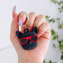 A Cute Cartoon Silicone Cover Compatible With Apple Airtag - Multicolor - View 12