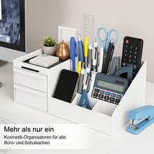 Aufbewahrung Make Up Kosmetik Organizer mit Schubladen Multifunktion Organizer Schminkbox Einfache Lippenstift Dresser Skincare für Schlafzimmer Badezimmer