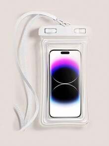 防水袋通用IPX8防水手机袋气囊防水手机袋游泳水下防水手机壳沙滩手机干燥袋适用于智能手机 - 彩色 - 查看 17