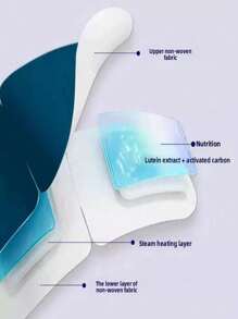 30/50Pcs Set Chamomile Steam Eye Mask Relieve Eye Fatigue Improving Sleep Quality Self-Heating Sleep Masks For Eye Care, Disposable Warm Compress Eye Shades, Soothing, Eliminate Dark Circles Under The Eyes Constant Temperature Control, Ultra Long Time Hot Compress