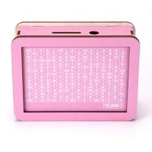 1 cofrinho de madeira, plano de economia de dinheiro para famílias unissex, pote lavável para guardar moedas e notas faça você mesmo