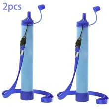 1 Stück Stroh-Wasserfilter für den Outdoor-Bereich: Notfall- und Camping-Zubehör für sauberes Wasser unterwegs! Outdoor-Wasserreiniger Camping Wandern Notfall Leben Tragbarer Reiniger Wasserfilter geeignet für Bäche, Seen Outdoor Camping