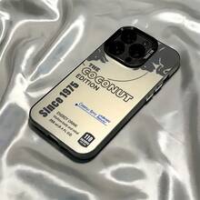 1pc Black Matte IMD Colorful Laser Engraved Airplane Ticket Travel Element Pattern Phone Case, Compatible With IPhone 16 Pro Max, 15/14 Plus, 13, 12, 11 And Phone Series Waterproof Shockproof Anti-Fall Scratch Resistant