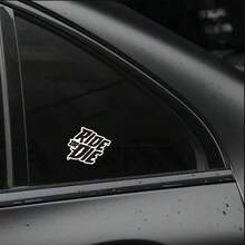 3 件“Ride Or Die”防水乙烯基贴纸，适用于装饰自行车、摩托车、汽车、水瓶。、耐候设计、汽车保险杠贴纸