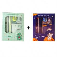 返校季儿童文具套装 小礼物 卡通文具六件套 返校季学生礼物 批发 - 彩色 - 查看 11