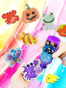 23/30/32 件 DIY 魔法水玩具，儿童手工制作水宝宝套装，魔法水，培养孩子的动手能力和科学素养，女孩的游戏，适合 3 岁以上男孩和女孩的完美礼物，适合与朋友和家人一起度过夏日时光，回到学校