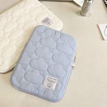 1PC Cute Cloud Embroidered IPad Tablet Bag Ins11/13/15 Inch Laptop Storage Bag