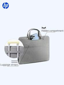 HP Laptop Portable Sleeve For 13/14 Inch Air Pro M1 M2 M3 Surface Laptop Bag Accessory Waterproof Case Black/Gray/Apricot Back To School Season