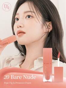 Dasique Juice Mirror Lip Glaze Collection 3.5g(Water Light Glass Lip Glaze Non-Stick Cup Long-Lasting Mirror Juice Water Light Feeling Doe Lip Pseudo-Korean Female Group Water Film Lip Glaze Vegan Goddess Student Party Must-Have)
