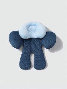 1 pieza Almohadilla para cochecito de bebé, cojín de asiento con lunares de felpa para todas las estaciones, accesorio para cochecito, ayuda para caminar y colchoneta para dormir para el carrito de bebé - Multicolor - Ver 18