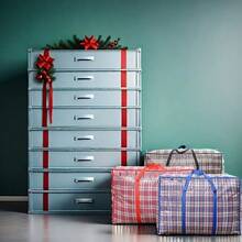 Extra Large/Large/Medium Waterproof Woven Bag, Portable Packing And Moving Bag, Thickened Storage And Organization Bag, Luggage Bag, Travel Bag, Clothing Storage Bag, Miscellaneous Bag, Yard Storage Bag