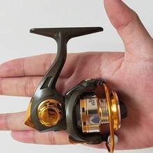 Ice Fishing Reel Ultralight Small Spinning Reel Fly Fishing Line Wheel Carp Spool Fishing Goods Tackle - Multicolor - View 2