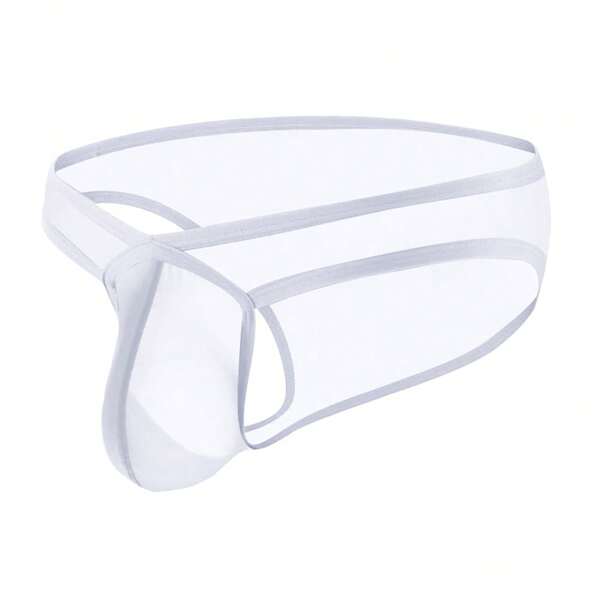 Low Waist Men's Underwear Briefs Ultrathin Man Fashion Underpants Quick Dry Triangle Lingerie Male