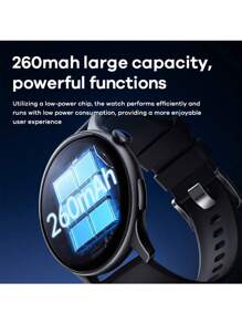 REMAX ساعة ذكية ريماكس بشاشة AMOLED ملونة مقاس 1.43 بوصة، مع وجوه ساعة متعددة مدمجة، شاشة لمس كاملة منحنية السطح، تدعم العديد من اللغات، متوافقة مع أجهزة /Android/iOS، إجراء/استقبال المكالمات، مع وظيفة المكالمات، إشعارات الرسائل، قياس معدل ضربات القلب، تتبع النوم، عداد الخطوات، أوضاع رياضية، هدية مناسبة للرجال والنساء والأصدقاء وأعياد الميلاد