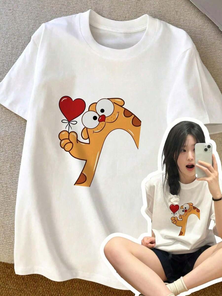 Women T-Shirts - 白色 - 查看 1