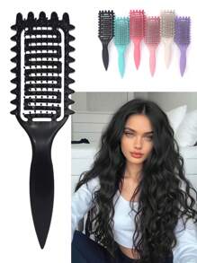 2025 New Vented Curl Defining Brush For Shaping And Styling Curly Hair