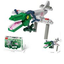 Tungtungtung Sahur, Bombardiro Crocodile, Tralalero Tralala, Lilililalila, Brr Brr Patapim, Shimpanzinni Bananini, Bombombini Guzini, Italian Brain Rot, Italian Brain Rot, Abstract Building Blocks, Building Block Figurines, Animal Building Blocks, Birthday Gifts, Collectible Figurines - Multicolor - View 5