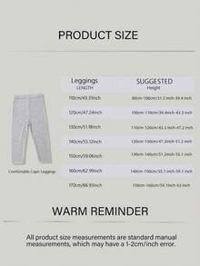 1 Stück Kinder Sommer elastische einfarbige vertikal gestreifte Caprileggings, weiche Strumpfhosen Kinder Caprihosen für Mädchen Alltagskleidung - Grau - Übersicht 3