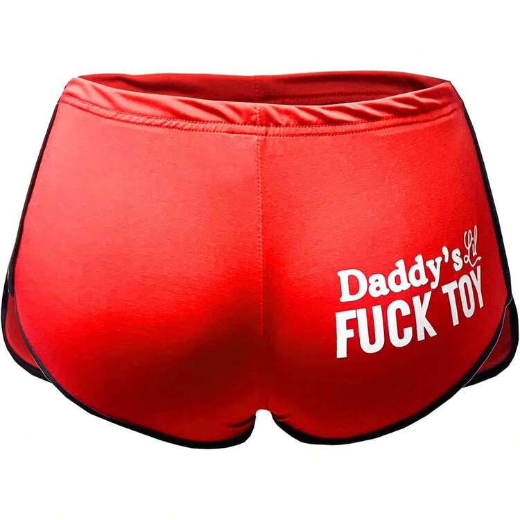 Women Regular  Plus Size Yoga Booty Shorts Printed Sports Hot Pants Briefs - Kiểu-7-đen - Xem 5